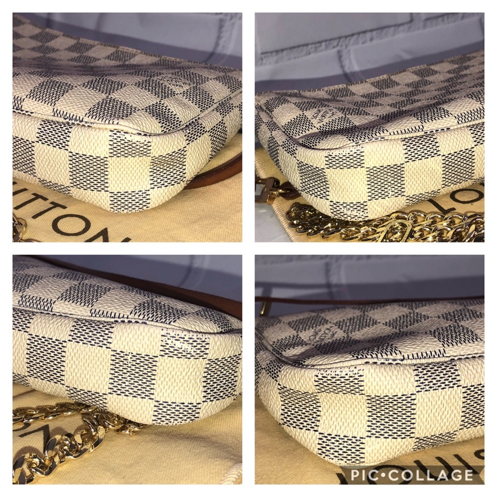 SOLD % AUTHENTIC LOUIS VUITTON POCHETTE - Picture 3 of 7